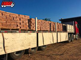 Carga De Pedra Gres Na Carreta